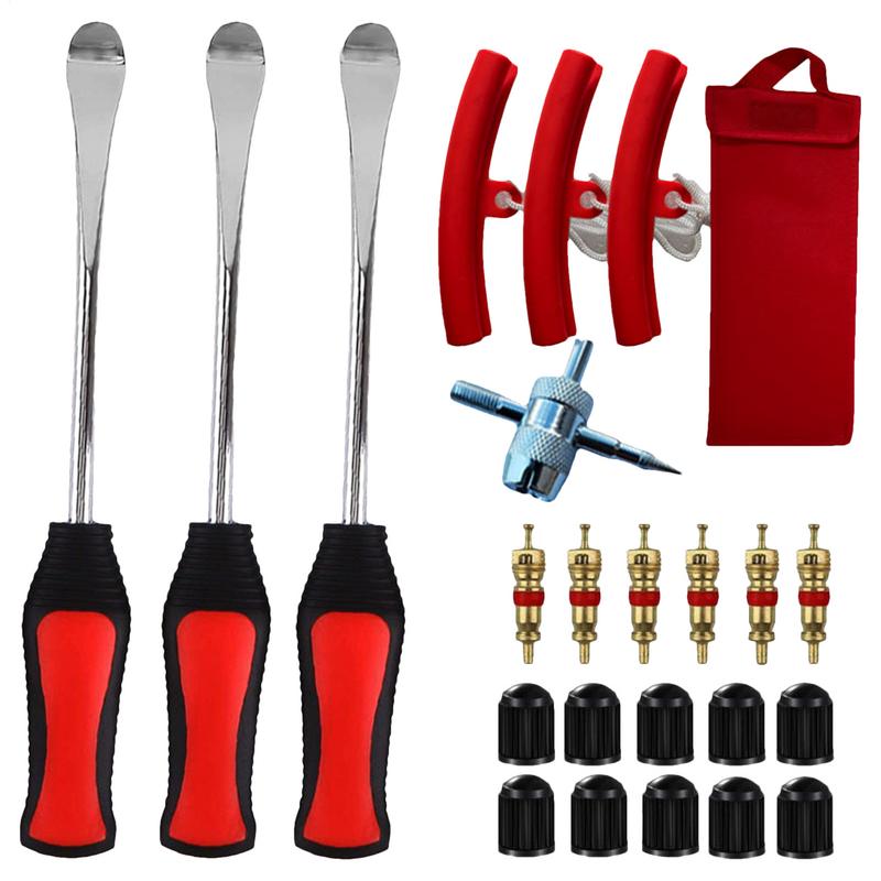 Tire Changer Machine - Motorcycle Tire Spoons With Rim Protector