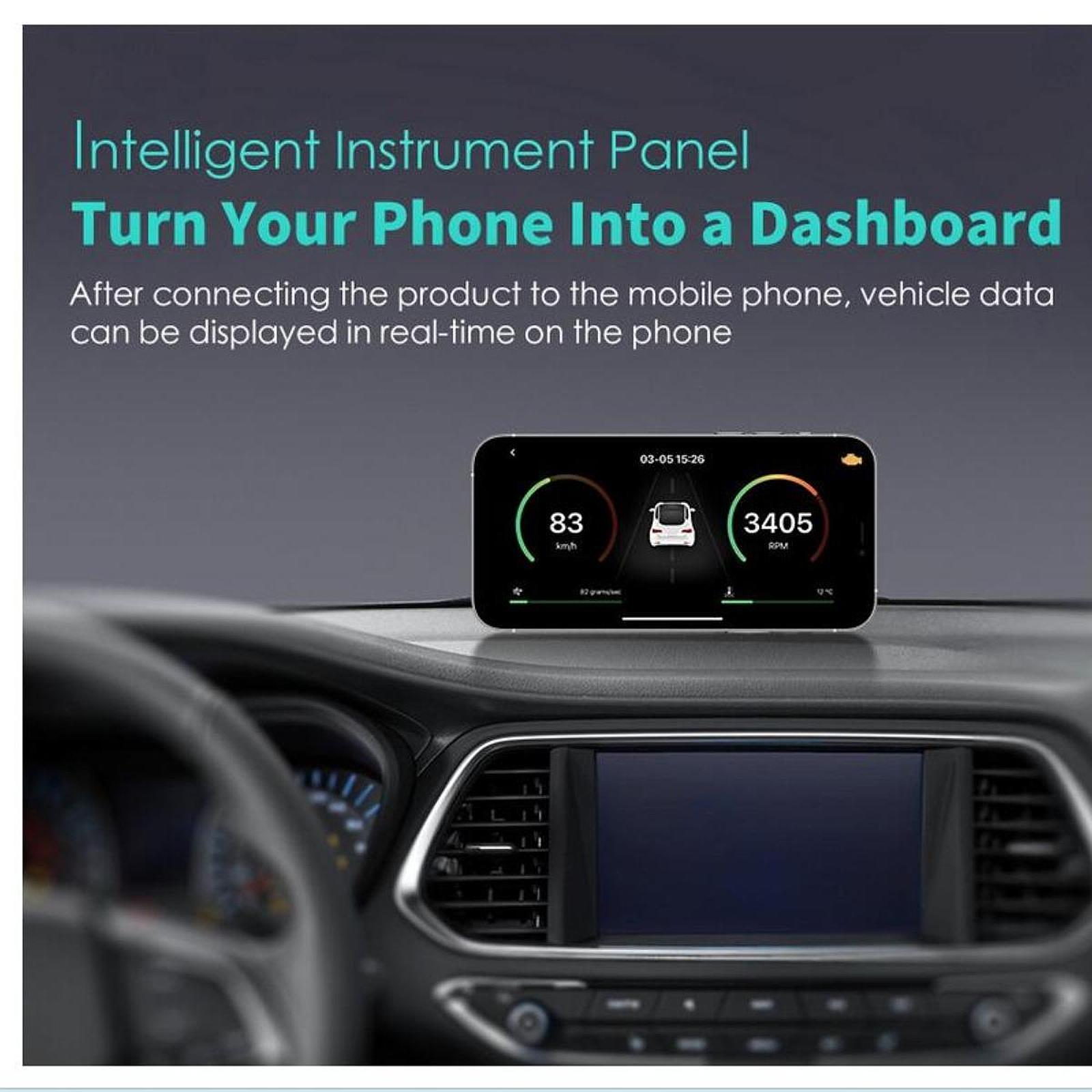 Auto Repair Shop Diagnostics - OBD2 Car Scanner Professional Diagnostic Device