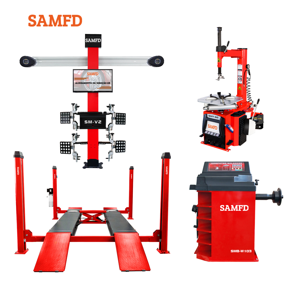 3D Wheel Alignment Machine Car - Tire Changer Machine 评论和价格