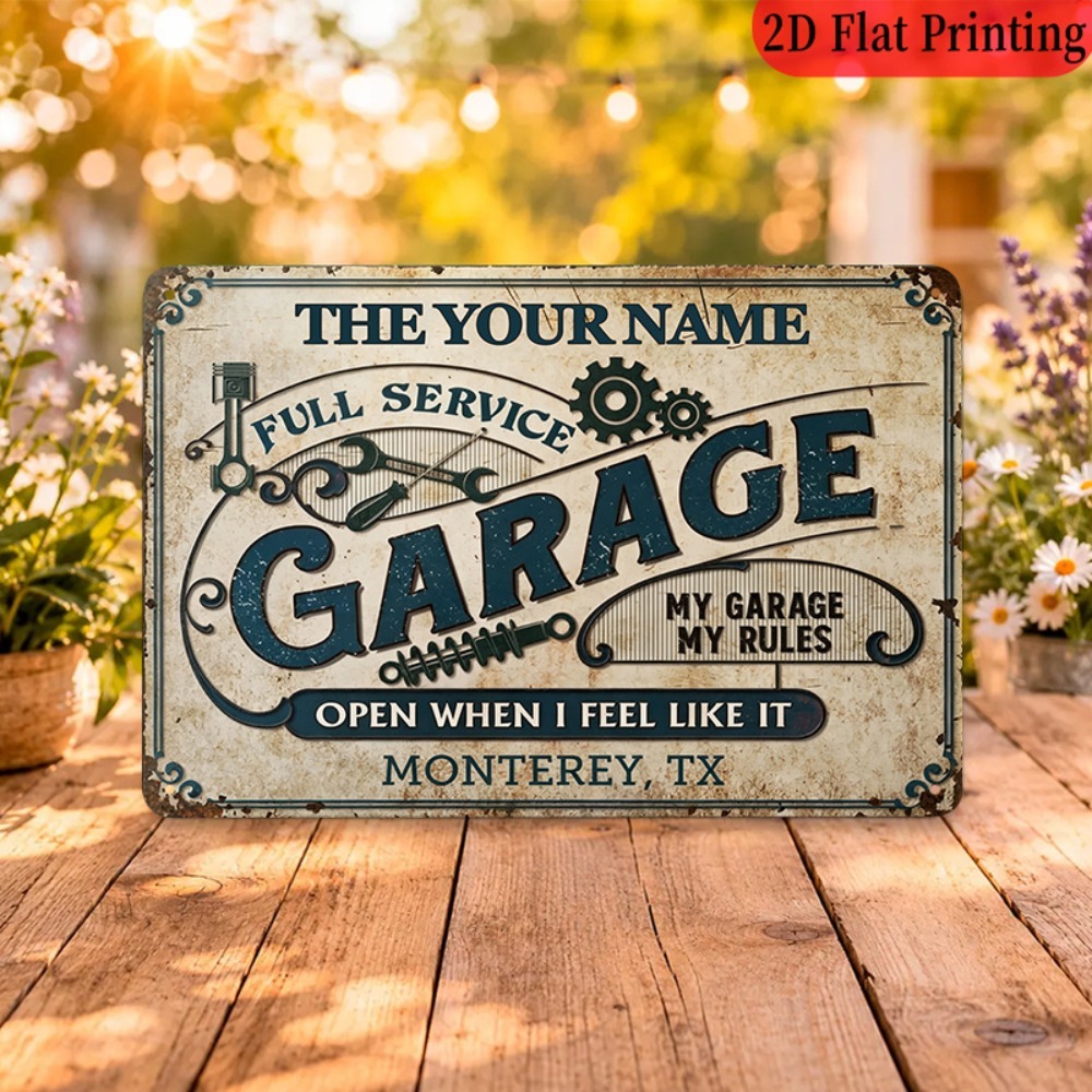 Personalized Custom YOUR NAME  - Auto Repair Shop Names 评论和价格
