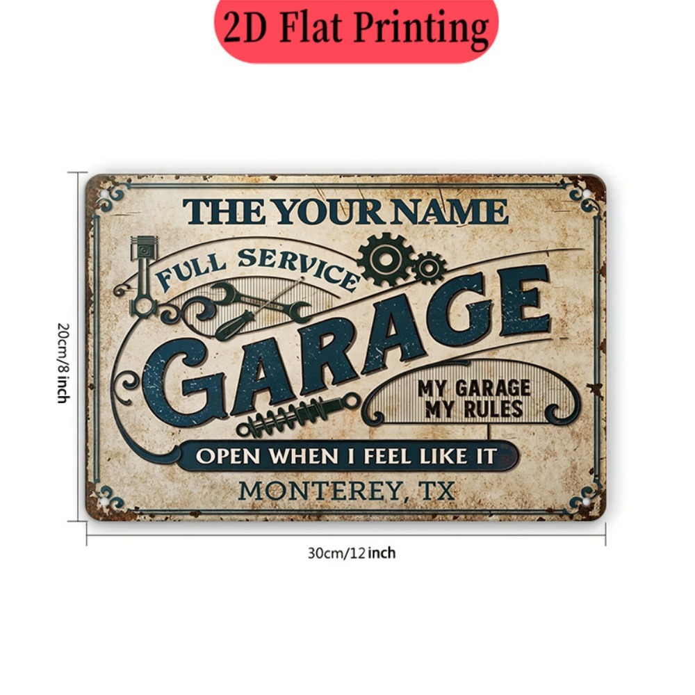 Personalized Custom YOUR NAME  - Auto Repair Shop Names 评论和价格
