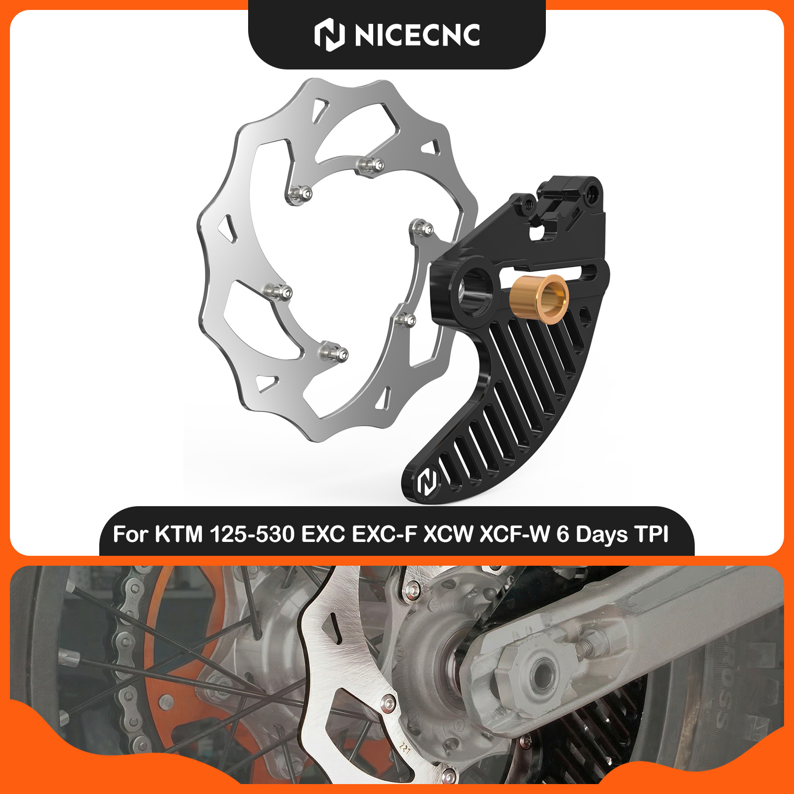 NICECNC For KTM EXC 300 EXC-F  - Exhaust Pipe Expander 评论和价格