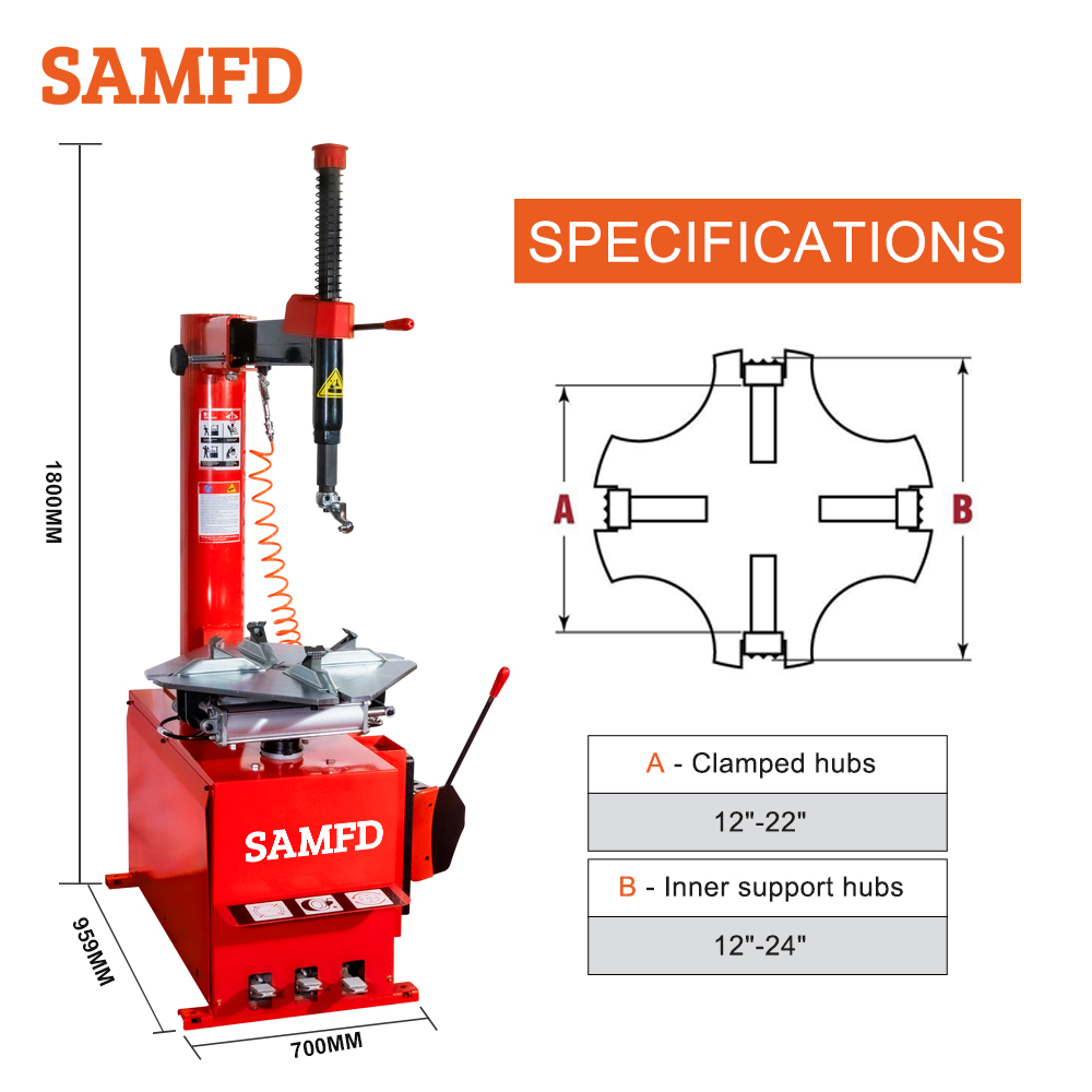 New Automatic Tyre Fitting Mac - Tire Changer Machine 评论和价格